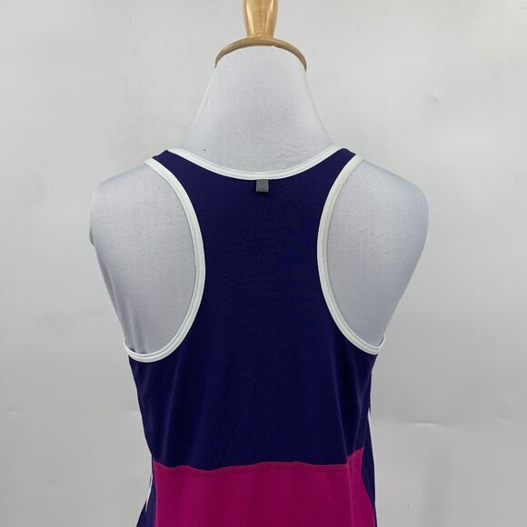 Nike Tank Top Womens M Colorblock Sleeveless Mesh Dri Fit Racerback Running Gym - Picture 7 of 14